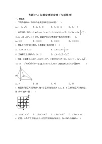 专题17.4 勾股定理逆定理（专项练习）-2021-2022学年八年级数学下册基础知识专项讲练（人教版）