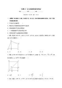 专题07 正方形的性质和判定-2021-2022学年八年级数学下学期期中专项复习（人教版）