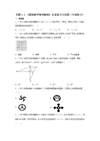 专题3.9 《图形的平移和旋转》全章复习与巩固(专项练习)-2021-2022学年八年级数学下册基础知识专项讲练(北师大版)