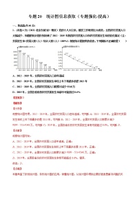 专题20  统计图信息获取（专题强化-提高）-2021-2022学年七年级数学上册期中期末考点大串讲（沪科版）