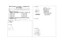 2020年四川省德阳市绵竹市九年级第一次诊断性考试数学试题