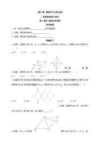 鲁教版 (五四制)八年级下册1 菱形的性质与判定第1课时练习