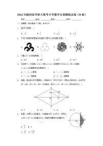 2022年陕西省学林大联考中考数学全真模拟试卷（B卷）