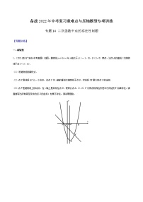 专题14 二次函数中点的存在性问题-备战2022年中考数学复习重难点与压轴题型专项训练