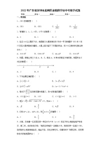 2022年广东省深圳市龙岗区金稻田学校中考数学试题(word版含答案)