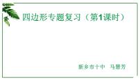 初中数学人教 版八年级下册 复习题18 课件