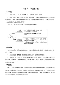 中考数学典例精做题集专题09 一次函数（1） 中考数学典例精做题集（教师版）