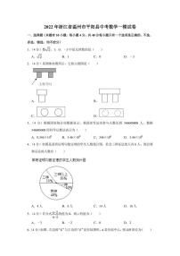 2022年浙江省温州市平阳县中考数学一模试卷（学生版+解析版）