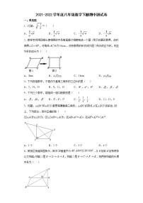 内蒙古通辽市科尔沁左翼中旗2021-2022学年八年级下学期期中测试数学试题(有答案)