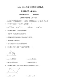 人教版 七年级数学下册 期中测试卷（拔高卷）