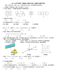 广东省汕头市龙湖区汕头市蓝田中学2021-2022学年七年级下学期期中考试数学试卷（无答案）