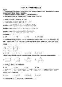 湖南省怀化市洪江市达标名校2021-2022学年中考联考数学试卷含解析