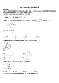 2022届浙江省杭州萧山回澜重点中学中考数学对点突破模拟试卷含解析