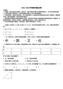 2021-2022学年福建省厦门市思明区莲花中学中考数学适应性模拟试题含解析