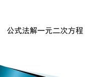 鲁教版 (五四制)八年级下册3 用公式法解一元二次方程课前预习ppt课件