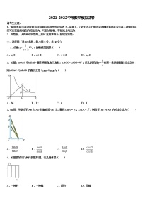 2021-2022学年广西壮族自治区北海市毕业升学考试模拟卷数学卷含解析