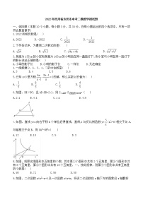 2022年四川省达州市中考二模数学测试题(word版无答案)