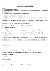 2021-2022学年湖南省长沙县中考数学押题试卷含解析