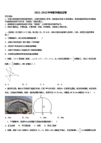 2021-2022学年湖南省衡阳县达标名校中考数学最后一模试卷含解析