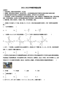 2021-2022学年湖北省枣阳市阳光中学中考押题数学预测卷含解析