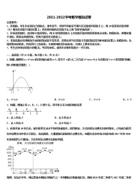 2021-2022学年吉林省吉林市舒兰市重点达标名校中考数学考试模拟冲刺卷含解析