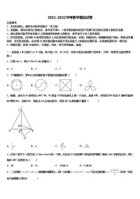 2021-2022学年湖南省醴陵市重点名校中考数学押题卷含解析