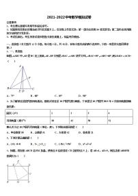 2021-2022学年湖北省黄石市协作体中考数学模拟试题含解析