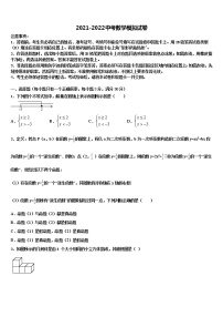 2021-2022学年湖南省郴州市中考数学模拟预测题含解析