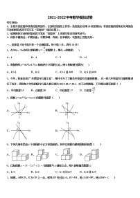 2021-2022学年江苏省睢宁县达标名校中考数学模试卷含解析