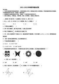 2021-2022学年内蒙古呼伦贝尔市莫旗中考数学适应性模拟试题含解析