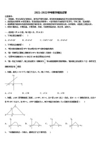 2021-2022学年上海市崇明区中考数学模试卷含解析