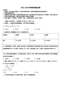 2021-2022学年四川省仁寿一中学中考适应性考试数学试题含解析