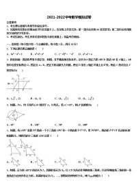 2021-2022学年通辽市重点中学中考数学全真模拟试题含解析