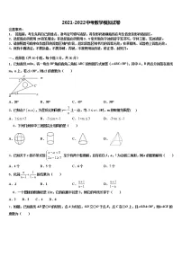 2021-2022学年云南省弥勒市初中数学毕业考试模拟冲刺卷含解析