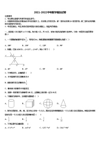 2021-2022学年天津市第一中学中考数学适应性模拟试题含解析