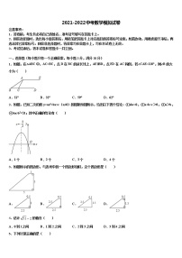 2022届福建省东山县中考试题猜想数学试卷含解析