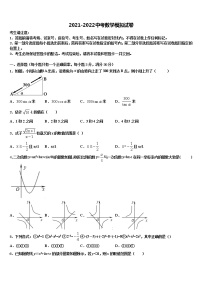 2022届福建省泉州永春县联考中考数学模拟精编试卷含解析