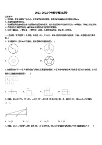 2022届福建省晋江市养正中学中考数学模拟精编试卷含解析