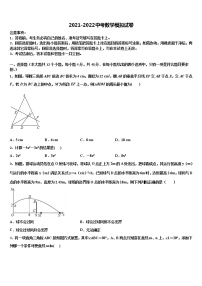 2022届海南省临高县临高中学中考一模数学试题含解析