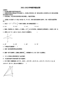 2022届海南省省直辖县重点名校中考一模数学试题含解析