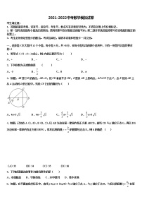 2022届广东省深圳市坪山新区中考二模数学试题含解析