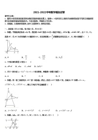 2022届贵阳市重点名校初中数学毕业考试模拟冲刺卷含解析