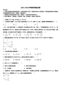 2022届吉林省长春市九台市市级名校中考联考数学试卷含解析