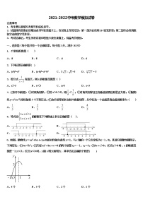 2022届吉林省辽源市重点名校中考数学模试卷含解析