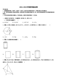 2022届江苏省盐城市亭湖区中考数学最后冲刺浓缩精华卷含解析