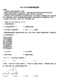 2022届南省郴州市中考数学模拟精编试卷含解析