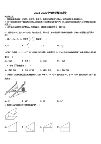 2022届南京市联合体中考数学适应性模拟试题含解析