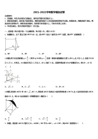 2022届江苏扬州市梅岭中学中考数学押题卷含解析