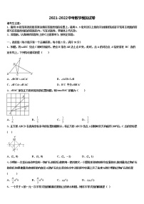 2022届江西省赣州市赣县重点中学中考数学仿真试卷含解析
