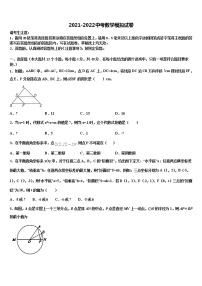 2022届内蒙古杭锦旗城镇初级中学中考数学最后冲刺浓缩精华卷含解析